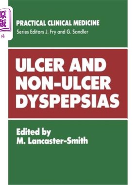 海外直订医药图书Ulcer and Non-Ulcer Dyspepsias 溃疡和非溃疡性消化不良