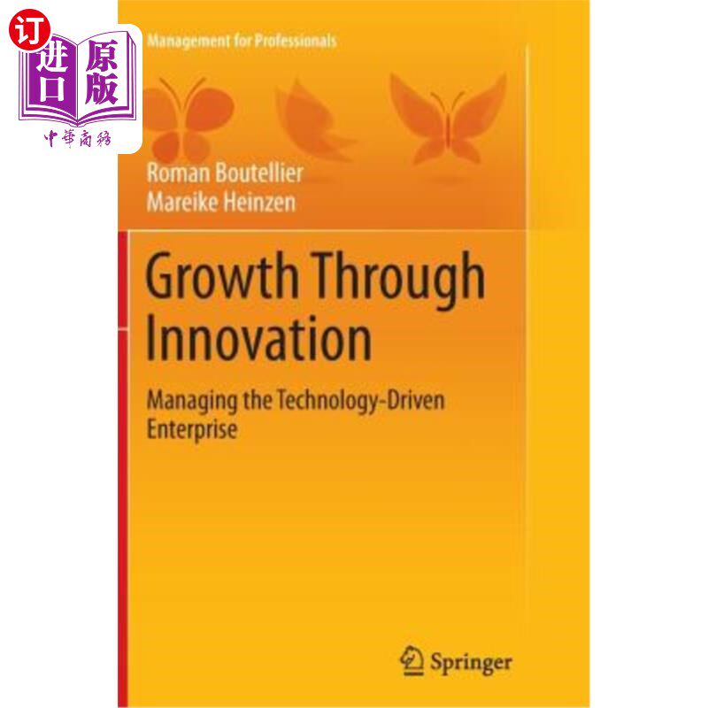 海外直订Growth Through Innovation: Managing the Technology-Driven Enterprise 创新增长:管理技术驱动型企业图片