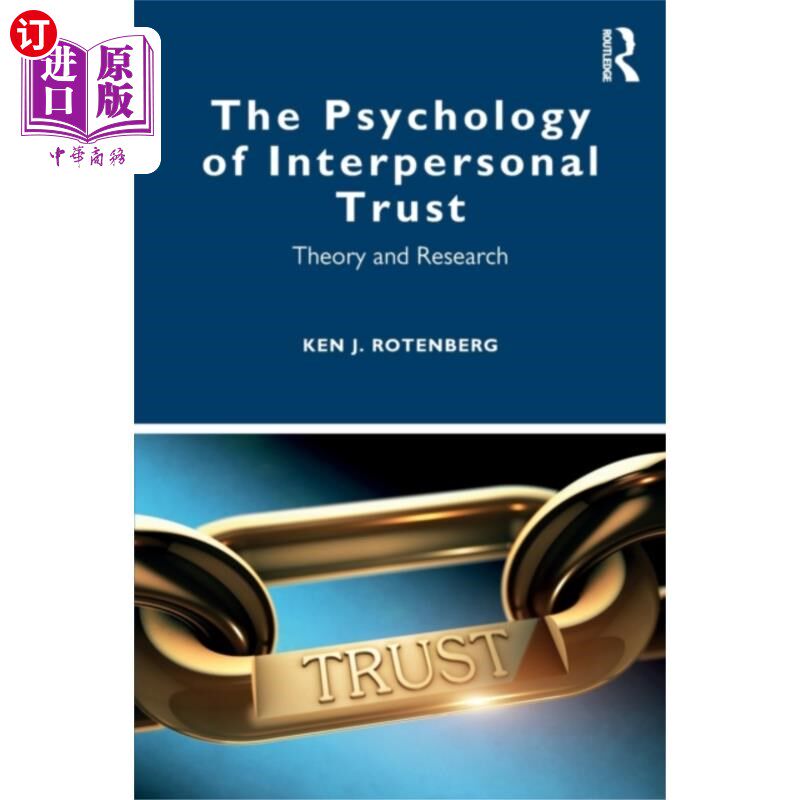 海外直订Psychology of Interpersonal Trust 人际信任心理学