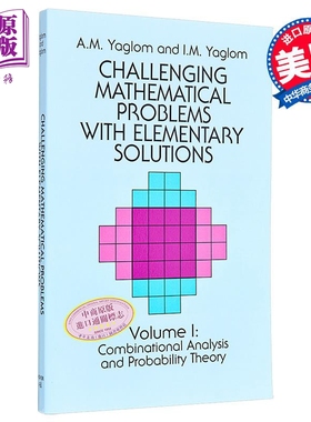 预售 具有基本解决方案的具有挑战性的数学问题 英文原版 Challenging Mathematical Problems A M Yaglom【中商原版】