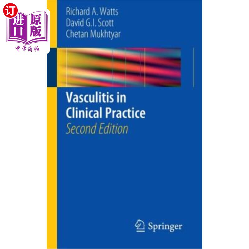 海外直订医药图书Vasculitis in Clinical Practice 临床实践中的血管炎