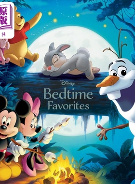 Disney Bedtime Favorites Collection 迪士尼睡前故事集 英文原版 进口图书 儿童绘本 故事图画书 迪士尼系列【中商原版】