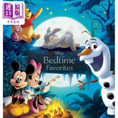 Disney Bedtime Favorites Collection 迪士尼睡前故事集 英文原版 进口图书 儿童绘本 故事图画书 迪士尼系列【中商原版】