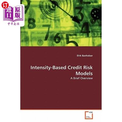 海外直订Intensity-Based Credit Risk Models 基于强度的信用风险模型