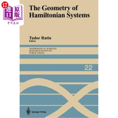 海外直订The Geometry of Hamiltonian Systems: Proceedings of a Workshop Held June 5-16, 1 哈密顿系统的几何:1