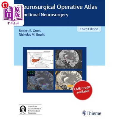 海外直订医药图书Neurosurgical Operative Atlas 神经外科手术图谱