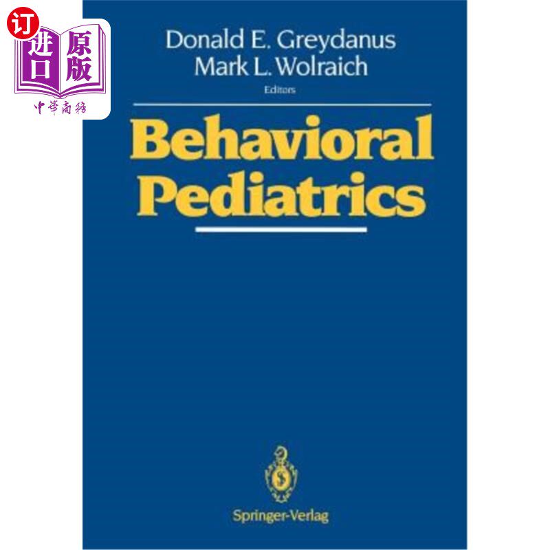 海外直订医药图书Behavioral Pediatrics 行为儿科