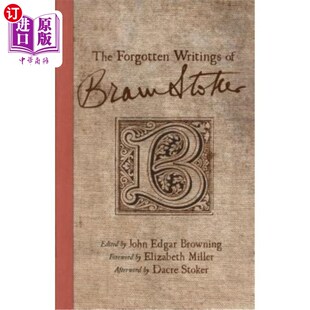 Writings Forgotten 作品 Stoker 布莱姆·斯托克被遗忘 Bram 海外直订The