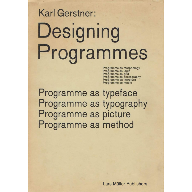 Designing Programmes 进口艺术 设计程序：字体与排版，图片与理论【中商原版】