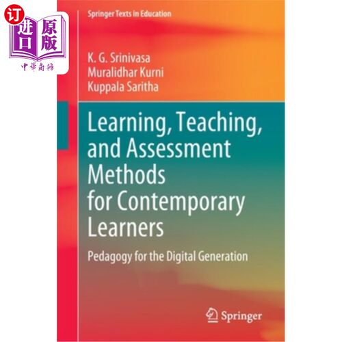 海外直订Learning, Teaching, and Assessment Methods for Contemporary Learners: Pedagogy f 当代学习者的学习、教学和评