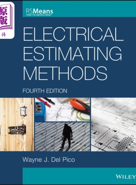 电气估算方法 第四版 Electrical Estimating Methods Fourth Edition 英文原版 Wayne Del Pico【中商原版】