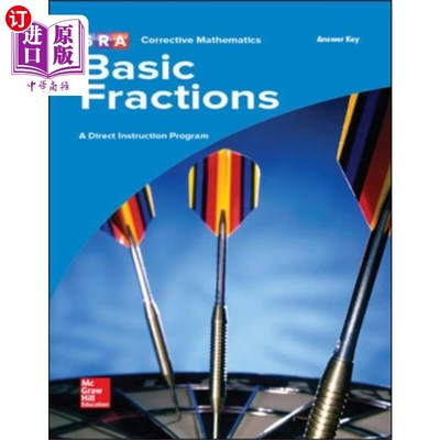海外直订Corrective Mathematics Basic Fractions, Addition... 修正数学基本分数，附加答案键