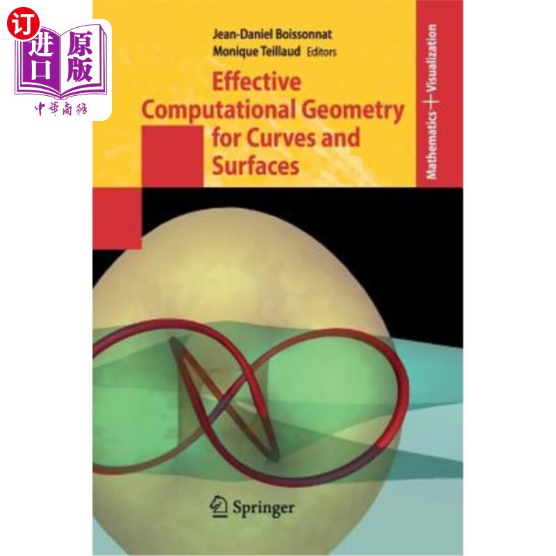 海外直订Effective Computational Geometry for Curves and Surfaces 曲线和曲面的有效计算几何