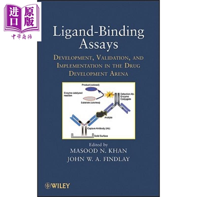 配体结合检测 药物发展领域的开发、验证与落实 Ligand Binding Assays Development, Validation 英文原版 Masood Khan 中商