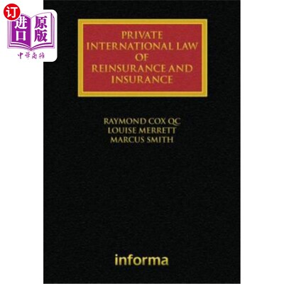 海外直订Private International Law of Reinsurance and Insurance 国际再保险私法与保险