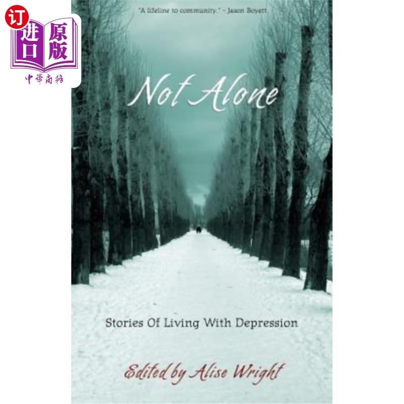 海外直订医药图书Not Alone: Stories Of Living With Depression 不孤独:与抑郁症一起生活的故事