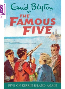 海外直订Famous Five: Five On Kirrin Island Again 著名的五人组:又来了麒麟岛五人组