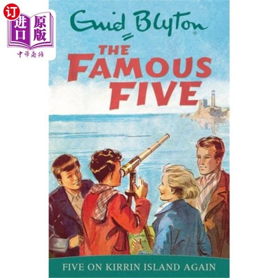 海外直订Famous Five: Five On Kirrin Island Again 著名的五人组:又来了麒麟岛五人组