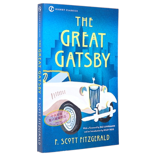 Signet Classics 了不起的盖茨比 The Great Gatsby 英文原版 F S 菲茨杰拉德 Francis Scott Fitzgerald 【中商原版】