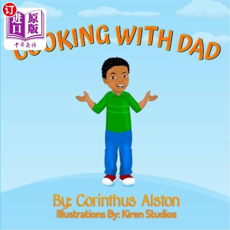 海外直订Cooking With Dad 和爸爸一起做饭