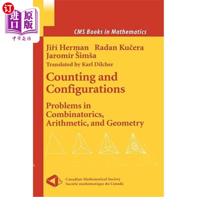 海外直订Counting and Configurations: Problems in Combinatorics, Arithmetic, and Geometry 计数与构形：组合数学、算术和