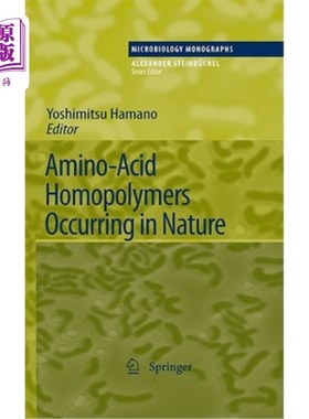 海外直订Amino-Acid Homopolymers Occurring in Nature 自然界中的氨基酸均聚物