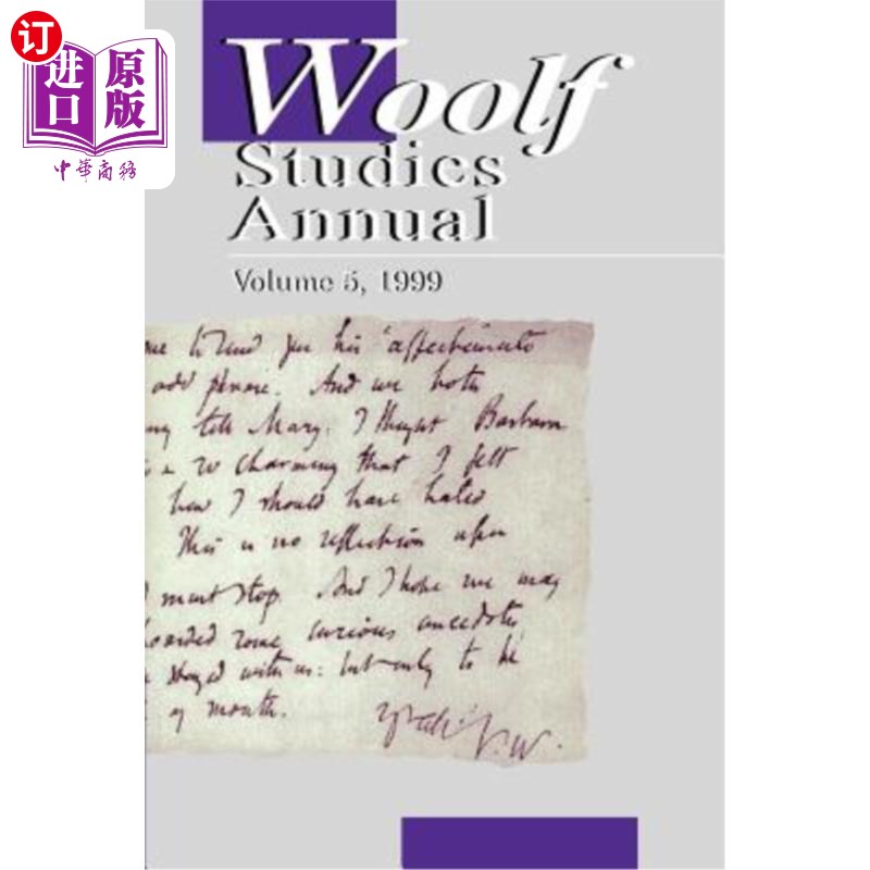 海外直订Woolf Studies Annual: Volume 5 伍尔夫研究年鉴：第5卷