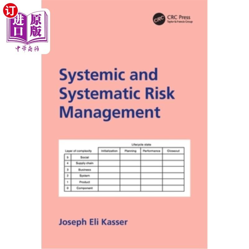 海外直订Systemic and Systematic Risk Management 系统性和系统性风险管理
