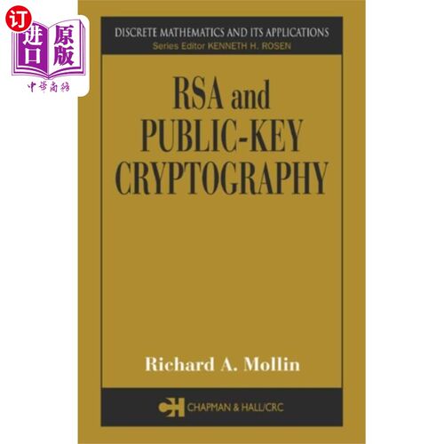 海外直订RSA and Public-Key Cryptography