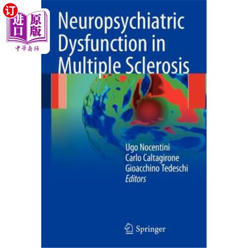 海外直订Neuropsychiatric Dysfunction in Multiple Sclerosis 多发性硬化的神经精神功能障碍