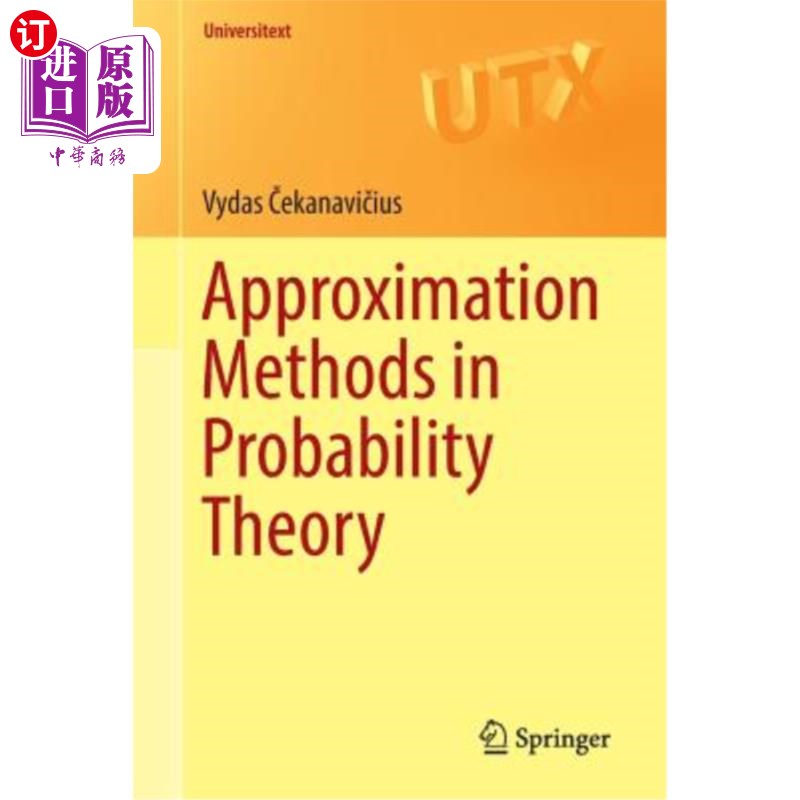 海外直订Approximation Methods in Probability Theory 概率论中的近似方法