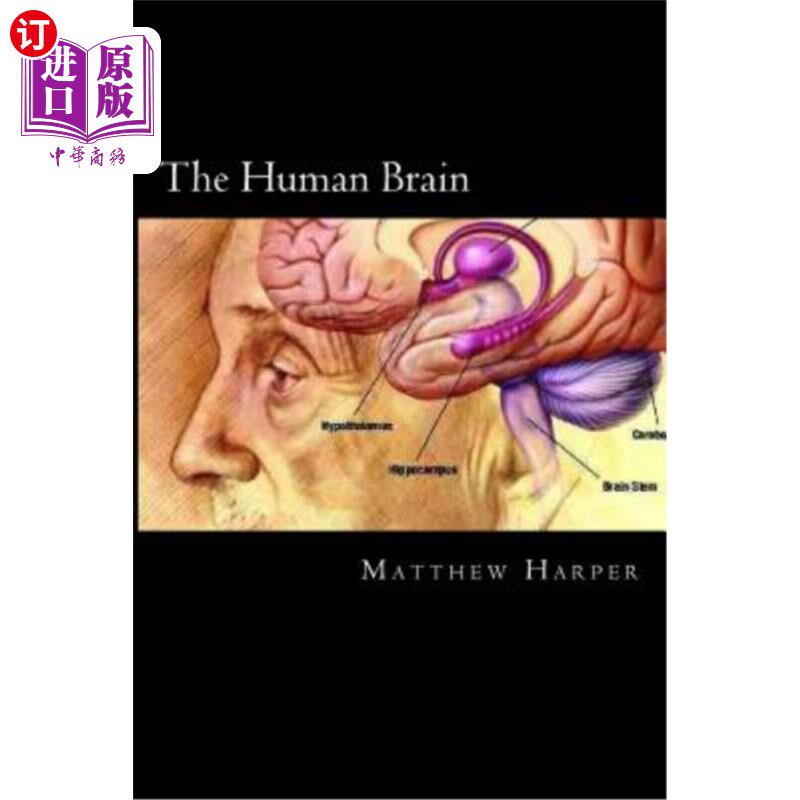 海外直订The Human Brain: A Fascinating Book Containing Human Brain Facts, Trivia, Images 人类大脑:一个迷人的书包含