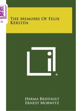 海外直订The Memoirs of Felix Kersten 费利克斯·克尔斯滕回忆录