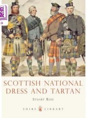 海外直订Scottish National Dress and Tartan 苏格兰民族服饰和格子呢