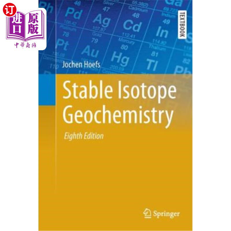 海外直订Stable Isotope Geochemistry 稳定同位素地球化学