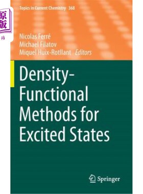 海外直订Density-Functional Methods for Excited States 激发态的密度泛函方法