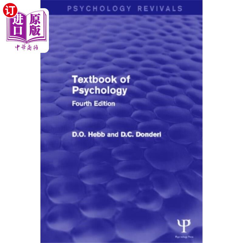 海外直订Textbook of Psychology (Psychology Revivals) 心理学教材(心理学复兴版)