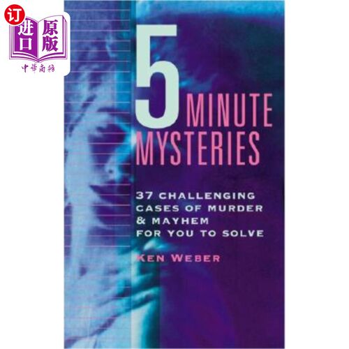 海外直订Five-Minute Mysteries: (Repackage) 五分钟之谜:(重新包装）