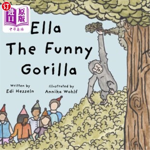 有趣 海外直订Ella Gorilla Funny 大猩猩艾拉 the