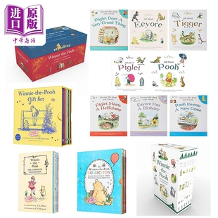 文学章节书 The 故事盒 Winnie 森林里 中商原版 英文原版 小熊维尼和朋友 Pooh小熊维尼 经典 小熊维尼 儿童绘本故事