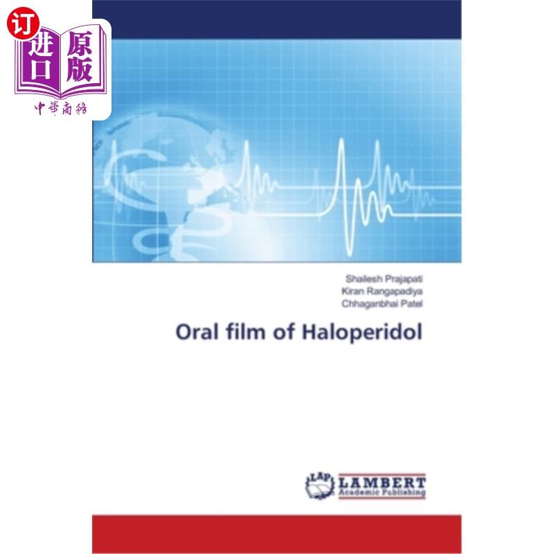 海外直订医药图书oral film of haloperidol 氟哌啶醇口服片