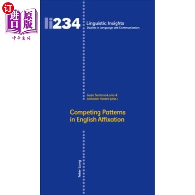 海外直订Competing Patterns in English Affixation 英语词缀中的竞争模式