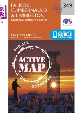 海外直订Falkirk, Cumbernauld and Livingstone 福尔柯克，坎伯诺德和利文斯通