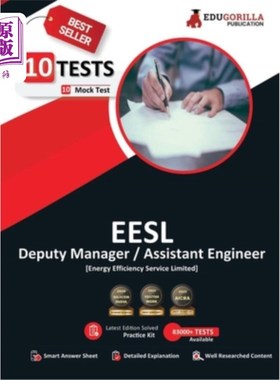 海外直订EESL Deputy Manager/Assistant Manager Recruitment Exam 2023 - 10 Full Length Moc EESL副经理/助理经理招聘考