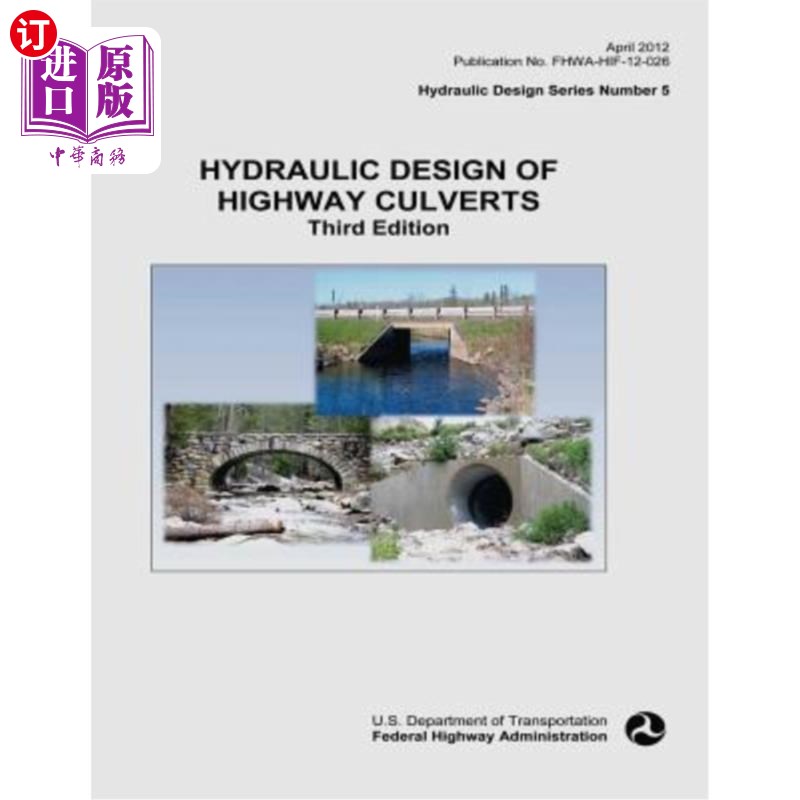 海外直订Hydraulic Design of Highway Culverts 公路涵洞水力设计