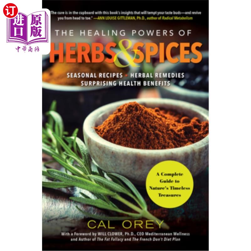海外直订医药图书The Healing Powers of Herbs and Spices: A Complete Guide to Natures Timeless Tre