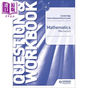 剑桥国际AS Alevel课程力学习题与练习册 Cambridge International Mathematics Mechanics Question & Workbook【中商原版】