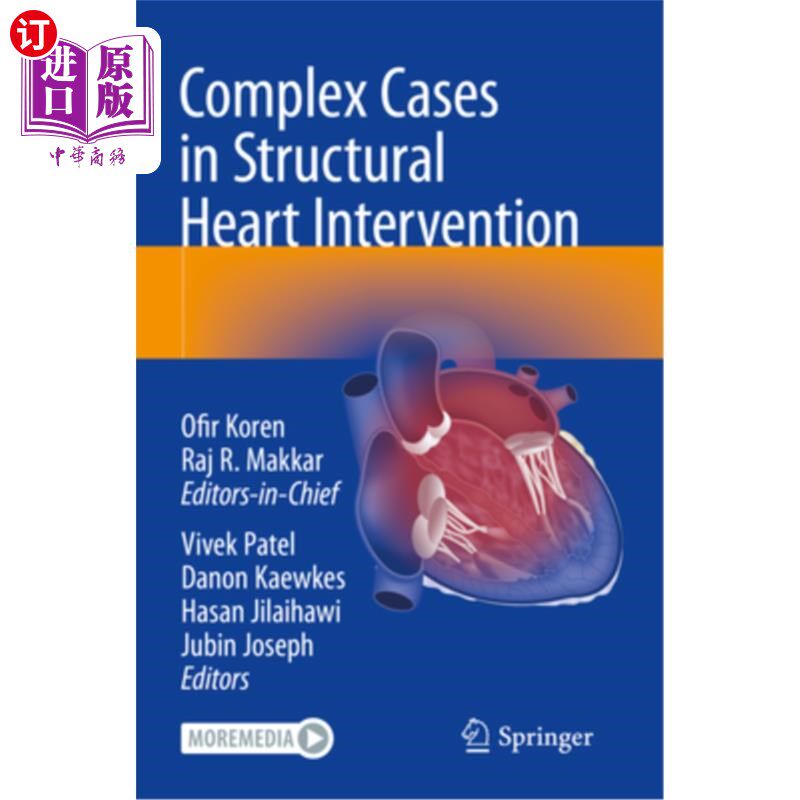 海外直订医药图书Complex Cases in Structural Heart Intervention 结构性心脏介入治疗中的复杂病例