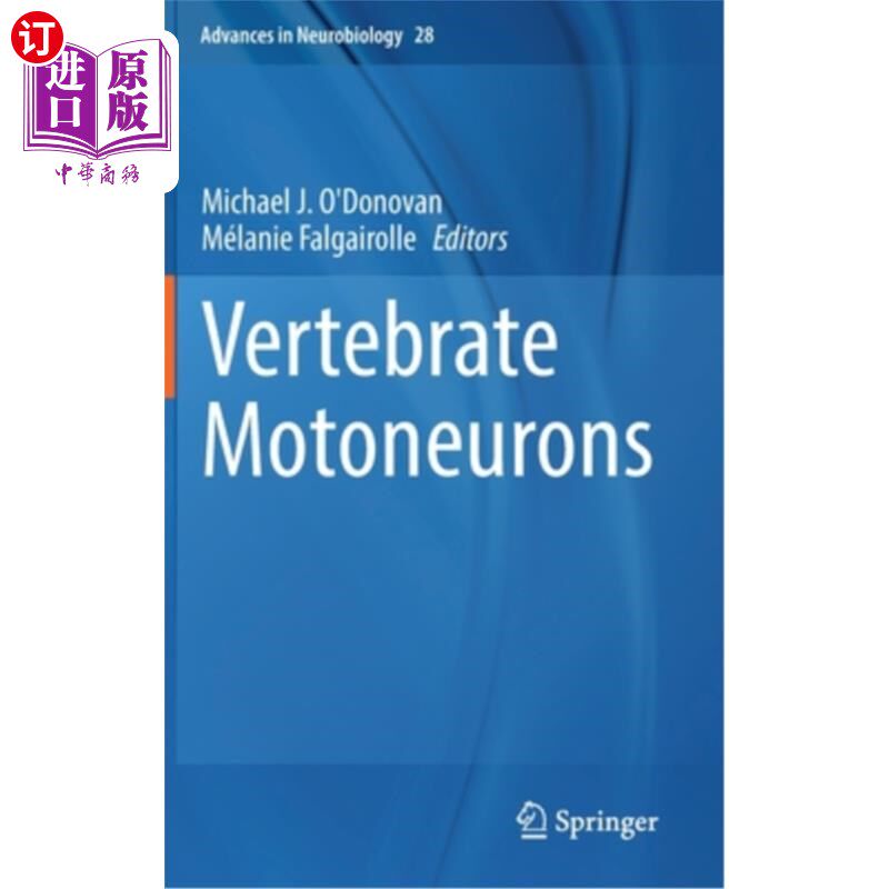 海外直订医药图书Vertebrate Motoneurons 脊椎动物运动