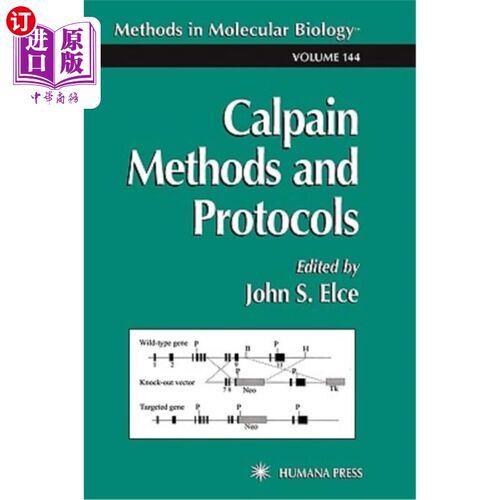 海外直订医药图书Calpain Methods and Protocols Calpain方法和协议